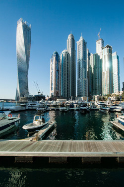 breathtakingdestinations:  Dubai Marina - Dubai - United Arab Emirates (von mastahanky)