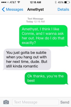 “Steven was not happy the next day… Connie was :33333” (I’m sorry I’m shipping trash)(Submitted by pastaofnerdisim)