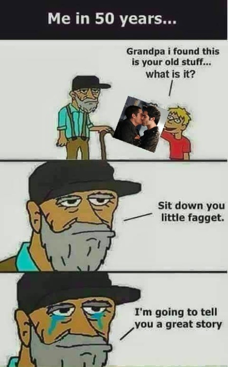 Grandpa falling in love