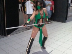 That’s my best friend’s Jade cosplay (Mortal Kombat). I got really proud of her ♡ Thanks for the submission!