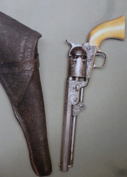 jeanfivintage:  .36 Colt model 1851 Navy From “Packing Iron” by Richard Rattenbury 