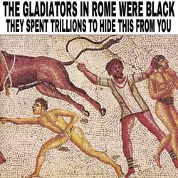 alwaysbewoke:  afro-centricqueen:    In a book called “Imperial Rome” here’s an excerpt:“Most of them were prisoners of war, slaves or criminals. Sent to stern training schools.”So these prisoners of war, those Jews that were captured after