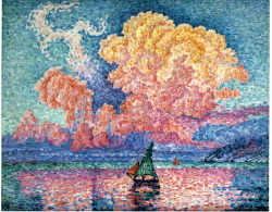 Paul Signac.Â Antibes, the Pink Cloud.Â 1916.