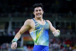 fuckyoustevepena:  He’s NAKED &amp; In Motion Part 1! Arthur Nory Oyakawa Mariano is a 22-year-old Brazilian gymnast from São Paulo competing in the 2016 Rio Olympics.
