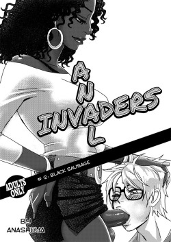 futanariobsession:  Anal Invaders #2: Black Sausage by Anasheya See more shemale and futanari hentai at Futanari Obsession 