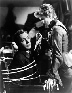 Charles Boyer &amp; Ingrid Bergman in Gaslight, 1944.