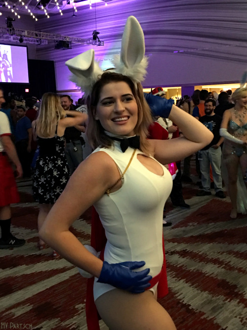 americancomicon: Power Bunny!!   Dragon*Con: Atlanta Marriott Marquis: Bunny Hutch Party: 2017.    