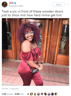 blackness-by-your-side: CupcakKe is glowing! Love her. Young queen. World needs her.