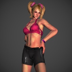 bocchi-ranger:  Juliet - Workout Outfit   Juliet Starling from Lollipop Chainsaw.©KADOKAWA GAMES / GRASSHOPPER MANUFACTURE. Features of my model &gt;&gt;Read me&lt;&lt;CreditsBody by wsadqc-2, cunihinx, Dr. XPS and Irokichigai01.Clothes by rolance, zareef