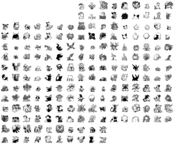 pocketfantasy:  Leaked battle sprites from the 1997 beta of Pokemon 2: Gold and Silver that was featured at Space World, a Nintendo gaming trade show. These sprites showcase several scrapped preevolutions and evolutions for preexisting lines, as well