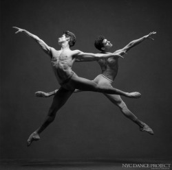 pas-de-duhhh:  Jovani Furlan and Renan Cerdeiro principal dancers at Miami City Ballet photographed by Ken Bowar and Deborah Ory for NYC Dance Project