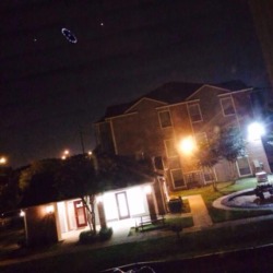 therainbow-whale:  vulturesintrees:  anythingufo:  Mass UFO Sightings Over Houston Reports of UFO sightings all over Houston, Texas took the social media by storm a few nights ago with pictures if a circular UFO popping up all over Twitter. People from