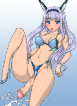 Futa Babe in Bikini