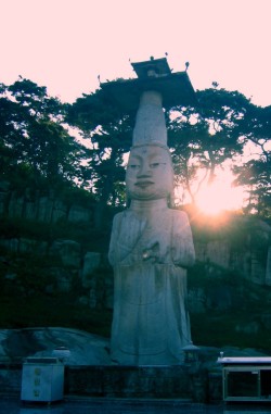 thingsaboutsouthkorea:  The Eunjimireuk Buddha (the largest stone Buddha in Korea) - Gwanchoksa, Nonsan, South Korea.  