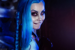   We made 3 shootings of Jinx! There were many problems, but here we are)) Pauline as Jinxphoto by me  