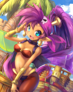 takuyarawr: Pirate Shantae is best Shantae. What you mean you haven’t played the Shantae games? You’re missing out a lot! 