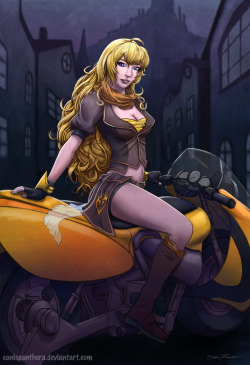 xlthuathopec:canispanthera:Yang Xiao Long by CanisPantheraAnother commission, this time of Yang Xiao Long, one of the girls from Monty Oum’s series “RWBY” on Rooster Teeth. This commission got me to check out the show and it’s pretty fun :) I