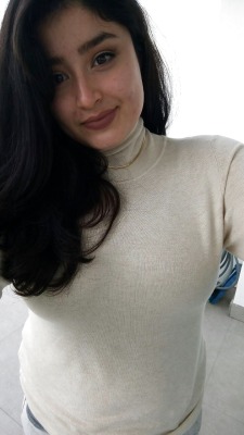 latinashunter:  Cute AF Latina With Huge Perfect Tits!