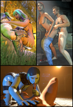 Another Triple-Update  I. Sophitia in the Forest (Request)  II. Stacey in the Saveroom   III. EDI Blowjob (Request)  BTW: Testes some HL2-DM Maps in SFM. dm_tech and dm_zest work fine for me (they have HDR). dm_Tech is used in the EDI Pic.  ENJOY!