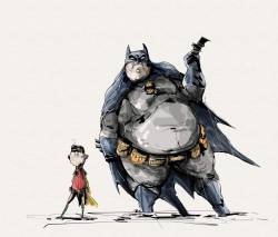   Batman and Robin | MJ Hiblen  