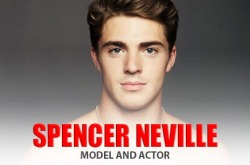 fuckyoustevenpena:Meet former Model &amp; now full time actor Spencer Neville. He has appeared on Days Of Our Lives, Stalked By My Mother, and Brett Easton Ellis’ The Deleted!