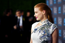 :  &ldquo;Awards are a reflection of the lack of diversity in the arts, but the core of the issue lies with those making films. We need a variety of stories to represent everyone in our community. My speech: [x]” #speakup - Jessica Chastain 