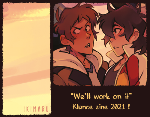 preview of the picture I did for an early seasons kl zine!