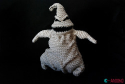 mirigurumi:   Oogie Boogie - Free Crochet Pattern by Nichole’s Nerdy Knots.  