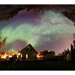 Aurora in the Backyard #nasa #apod #aurora #sweden #coronal #mass #ejection #solarsystem #sun #atmosphere #space #science #astronomy