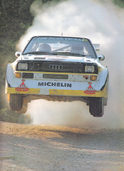 amjayes:  &ldquo;For Rally San Remo (1985) we test for fourteen days. Money was no issue then.&rdquo; - Walter Röhrl