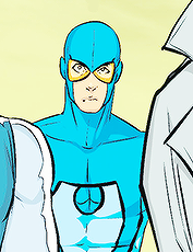 warsboynux:  So sayeth your leader! Blue Beetle/Ted Kord in Convergence: Bluee Beetle #02