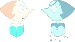 rickmemes:  i did sprite things the pearl one im not so fond of but i like the holo pearl one separate pixels  if you use them please credit me 