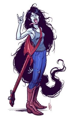 xombiedirge:  Marceline by Chris Wahl 
