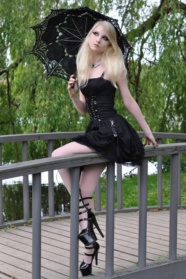 Adult gothic rag doll costume