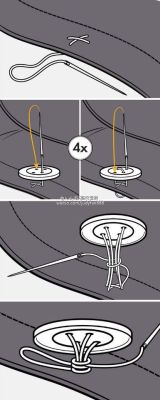    fuckyeahviralpics:  It’s never too late to learn the right way to do things: button sewing technique via imgur → more…    