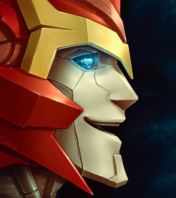 shibara:  Here’s Rodimus profile, matching Megatron’s last one. I had kinda wanted to make a happier face, kinda cocky, to balance a bit my mood, and the way things are I guess. Expect more, sometime in the (probably far) future.  I think I want