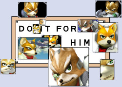 Motivational Star Fox and Star Wolf member collages.