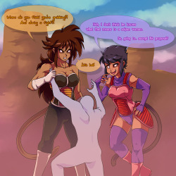  For an impromptu /v/ thread that was dead by the time I finished  it. It&rsquo;d been a while I&rsquo;d done the straight up just saiyan versions of  the girls. Where exactly ol&rsquo; anon was grabbing, I&rsquo;ll leave up to you.  What it means to