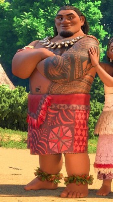 randomawe:  pasifikapeople:  “Characters in Moana don’t accurately resemble Polynesian people” Honestly, I would say that if everyone were skinny and light-skinned (like the rest of Disney). But that’s not the case. Im sure there’d be just as