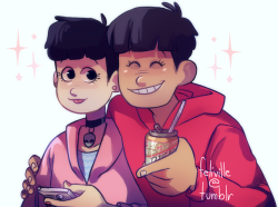 feliville: I got some ppl suggesting me to draw:  More Osomatsu Happy/Smiling Osomatsu More Totty so here yall have!! also it was p fun to draw this and i love how it turned out ;o; [Please Dont Tag as ship] 