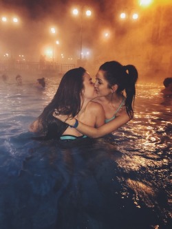 lipstick-andlesbians: xalissabuttx:  this is the first picture sam &amp; I took kissing each other publicly and in front of our friends; I’ll probably be posting this on my IG for our 1 year but I’ll show you all first :)  X 