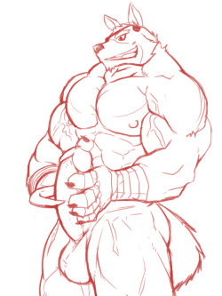 bananafuzzy:  I couldn’t resist making a beefy Foxy. 