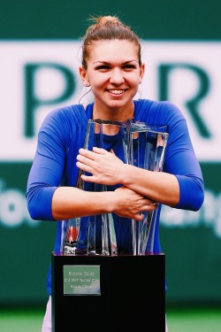 2015 Indian Wells Women’s Champion Simona Halep