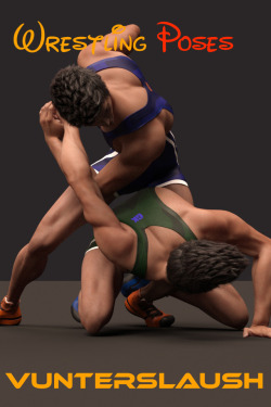 Now that you have your Wrestling Suit it’s time to step into the ring with Vunter Slaush’s new Wrestling Poses!  18 Poses for G3M with 1 Wrestling Ground.  Ready for Daz Studio 4.8 ! Wrestling Poses  http://renderoti.ca/Wrestling-Poses