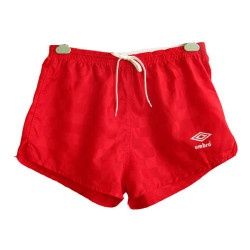 A lot of Umbro apparel I find rather gross.  But some of it turns me on.  I love to wear these over my tights, rolled down tiny; and I want my Love to wear them while I fuck her.
