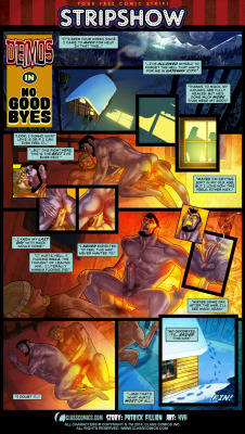 classcomics:  DEIMOS in “No Goodbyes” - February 2014 STRIPSHOW We’re SUPER STOKED about this STRIPSHOW episode because it marks the GLORIOUS return of super-artist HvH to Class Comics!  This episode is so wonderful and we’re really excited to