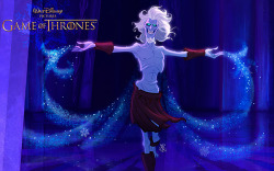 marvelousmichaelmidnight:  babustyles:Game of Thrones characters reimagined as Disney characters  OH MY GOD