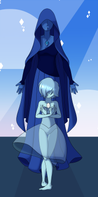 rainbowdrools:  Her Daimond, her Pearl   Blue Diamond with her precious Pearl, cause I really wanted to draw the blue Pearl, but then it turned out I had a need to draw BD as well, sooo yeah. THIS HAPPENED!AND THE BLUES! ALL THE BLUES! Luv it.   