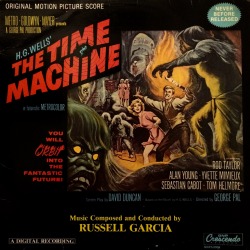 The Time Machine Original Motion Picture Score, Music Composed by Conducted by Russell Garcia (GNP Crescendo, 1987). From Anarchy Records in Nottingham.Listen&gt; MAIN TITLE