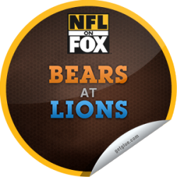      I just unlocked the NFL on Fox 2013: Chicago Bears @ Detroit Lions sticker on GetGlue                      1336 others have also unlocked the NFL on Fox 2013: Chicago Bears @ Detroit Lions sticker on GetGlue.com                  You&rsquo;re now